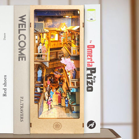 Fifijoy Festival Night Tour Wooden Book Nook Kit