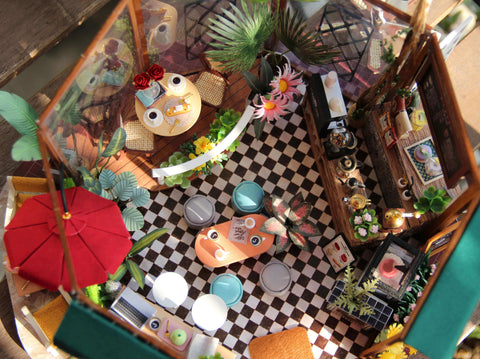 Aerial's Miniature Garden Café
