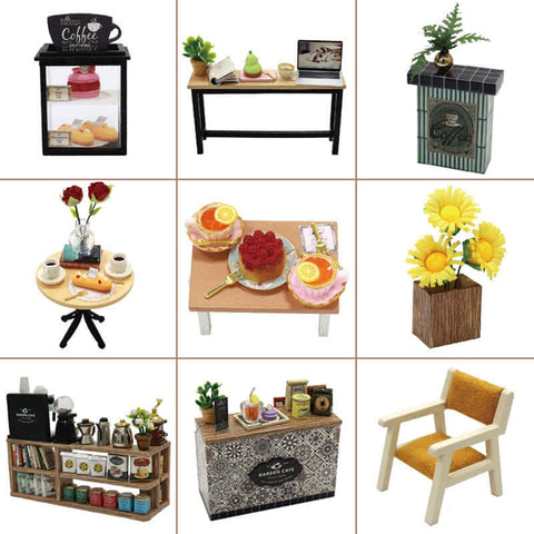 Aerial's Miniature Garden Café