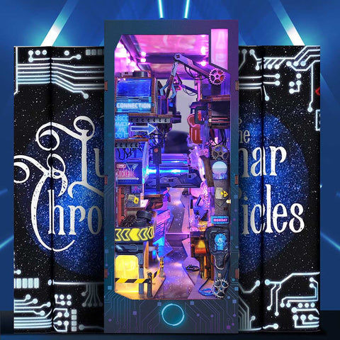 Fifijoy Boundless Dimension DIY Book Nook Bookshelf Inserts