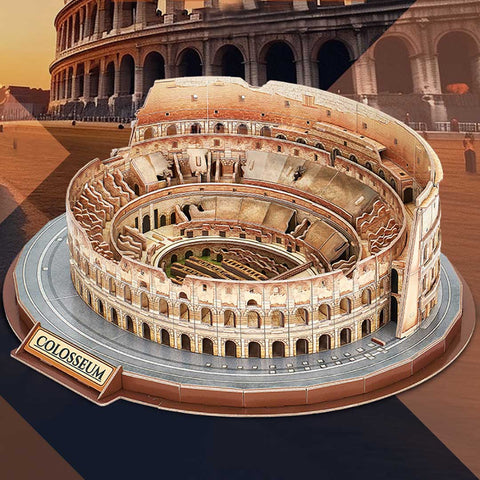 Fifijoy The Colosseum DIY 3D Puzzle Miniature Kit