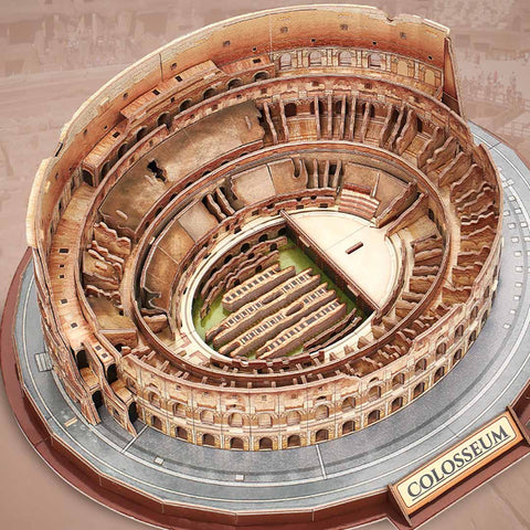 Fifijoy The Colosseum 3D Paper Puzzle Miniature Kit