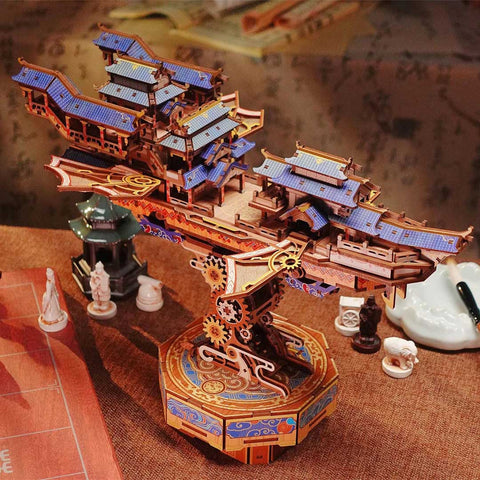 Fifijoy Wind Voyager 3D Wooden Puzzle