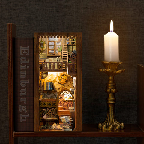 Fifijoy DIY Miniature Book Nook