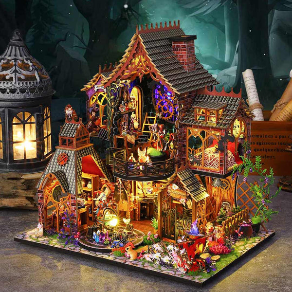 Magic Spirit DIY Miniature Dollhouse Kit