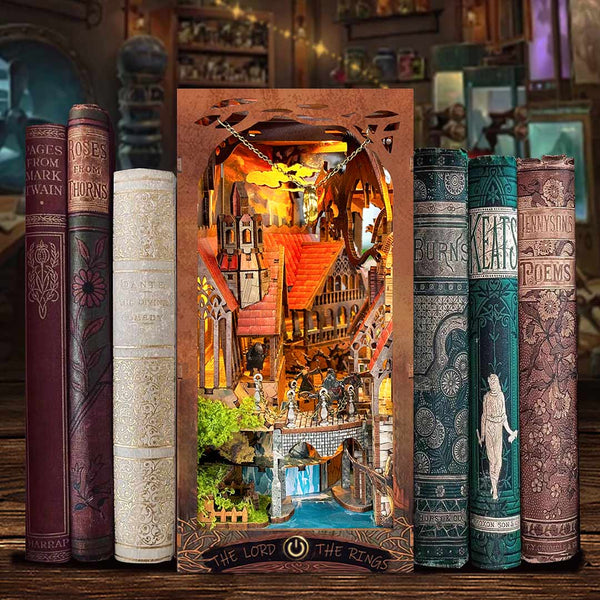 Spirit Valley of the Magic Ring DIY Book Nook Shelf Insert