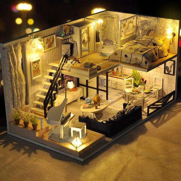 Time Loft DIY Miniature Dollhouse Kit