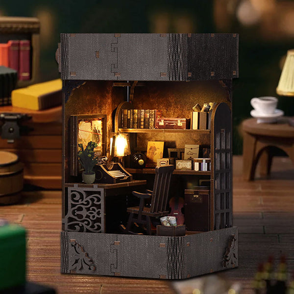 Detective Agency DIY Miniature Dollhouse Kit