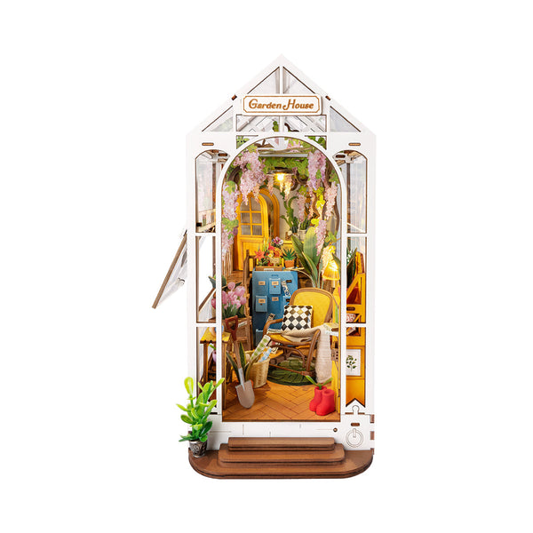 Holiday Garden House DIY Book Nook Kit