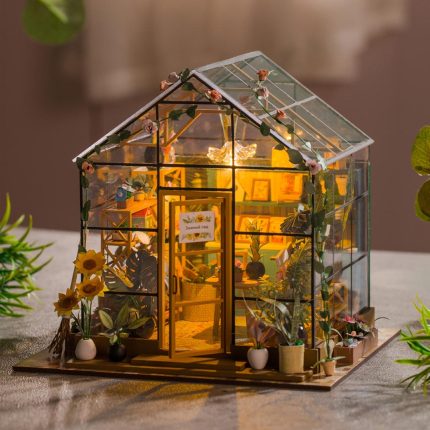 Sunshine Green House DIY Miniature House Kit